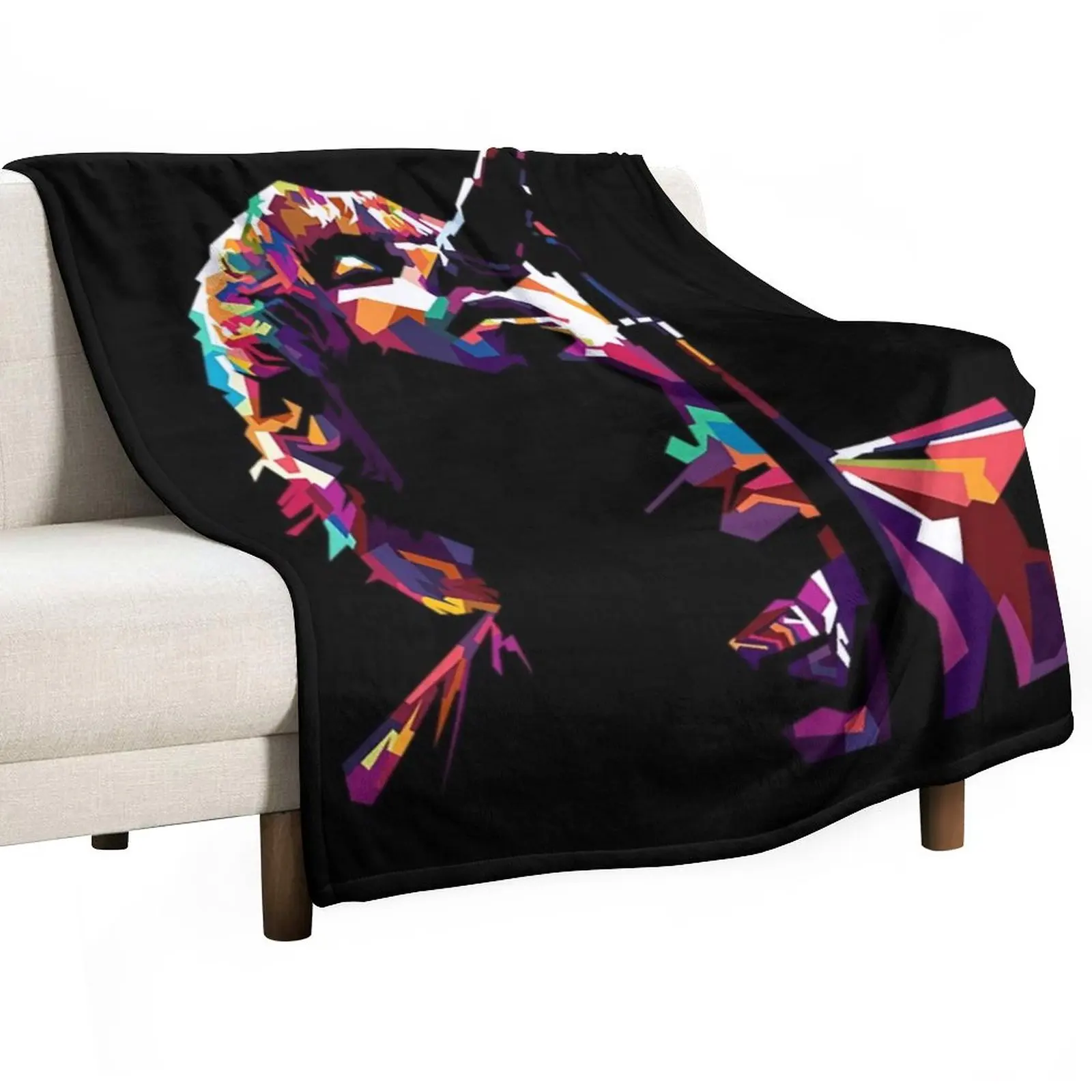 

Liam Gallagher T-ShirtLiam Gallagher WPAP Throw Blanket Flannel Blanket valentine gift ideas Nap Blanket Blanket Fluffy