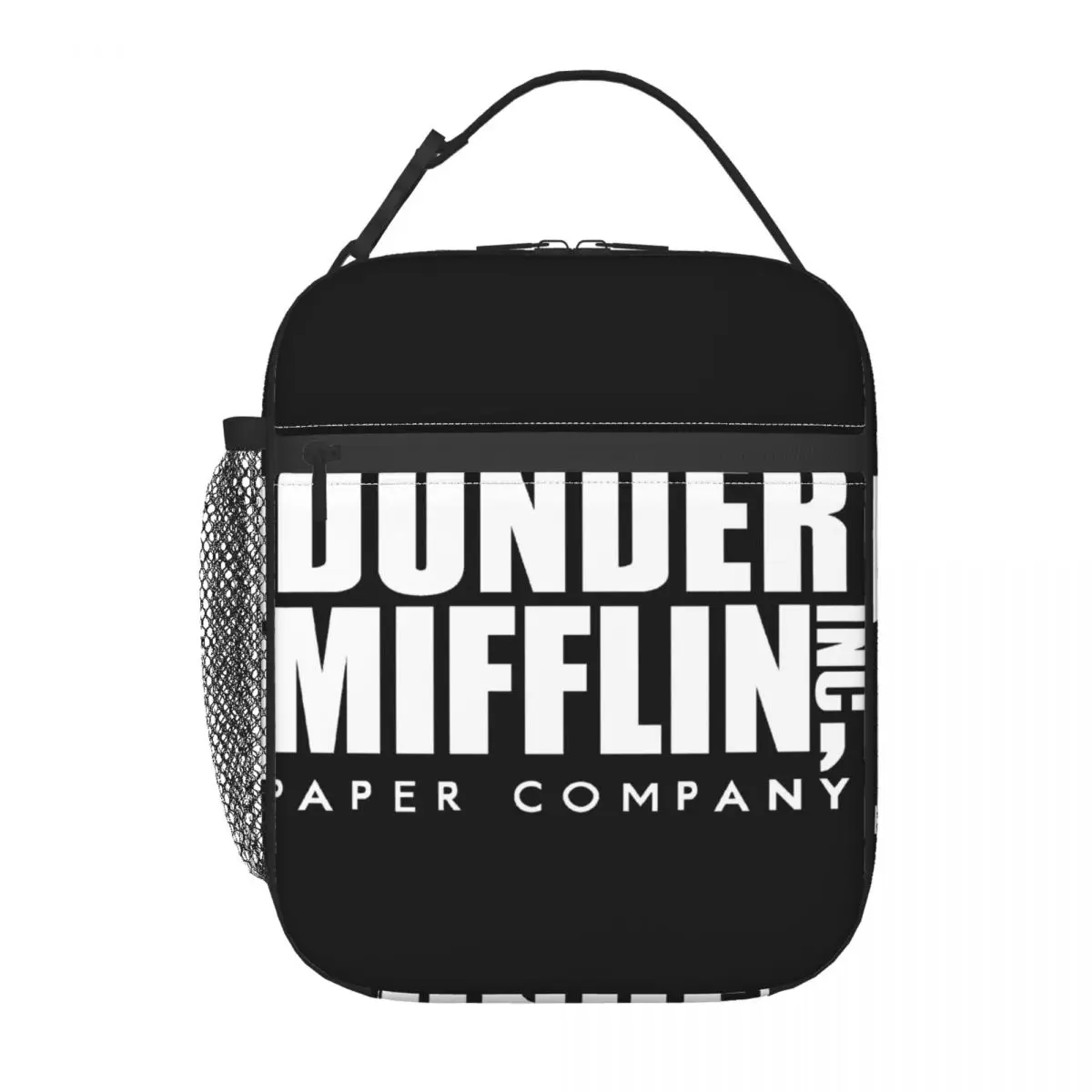 

Insulated Lunch Bag Dunder Mifflin Lunch Box Tote Food Handbag