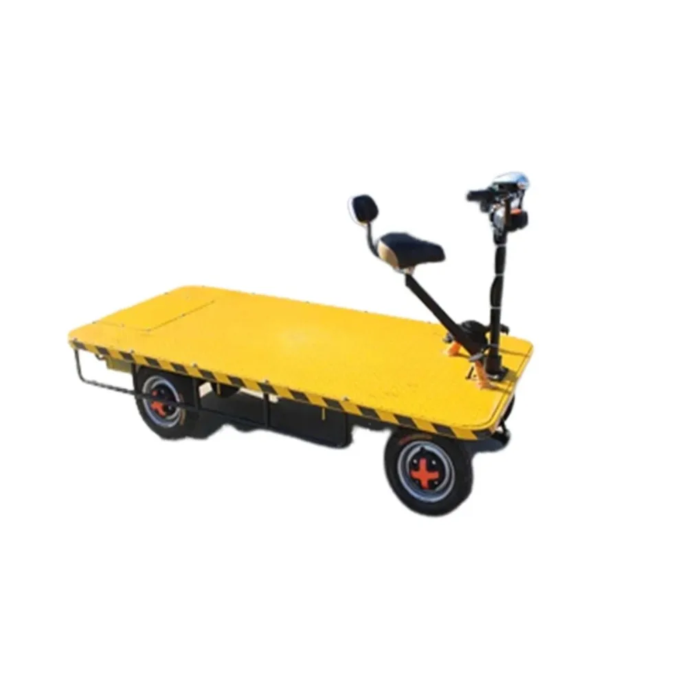 

Electric Flatbed Transporter Railway Construction Flatbed Truck Seat-driven Electric Forward and Reverse Vehicle