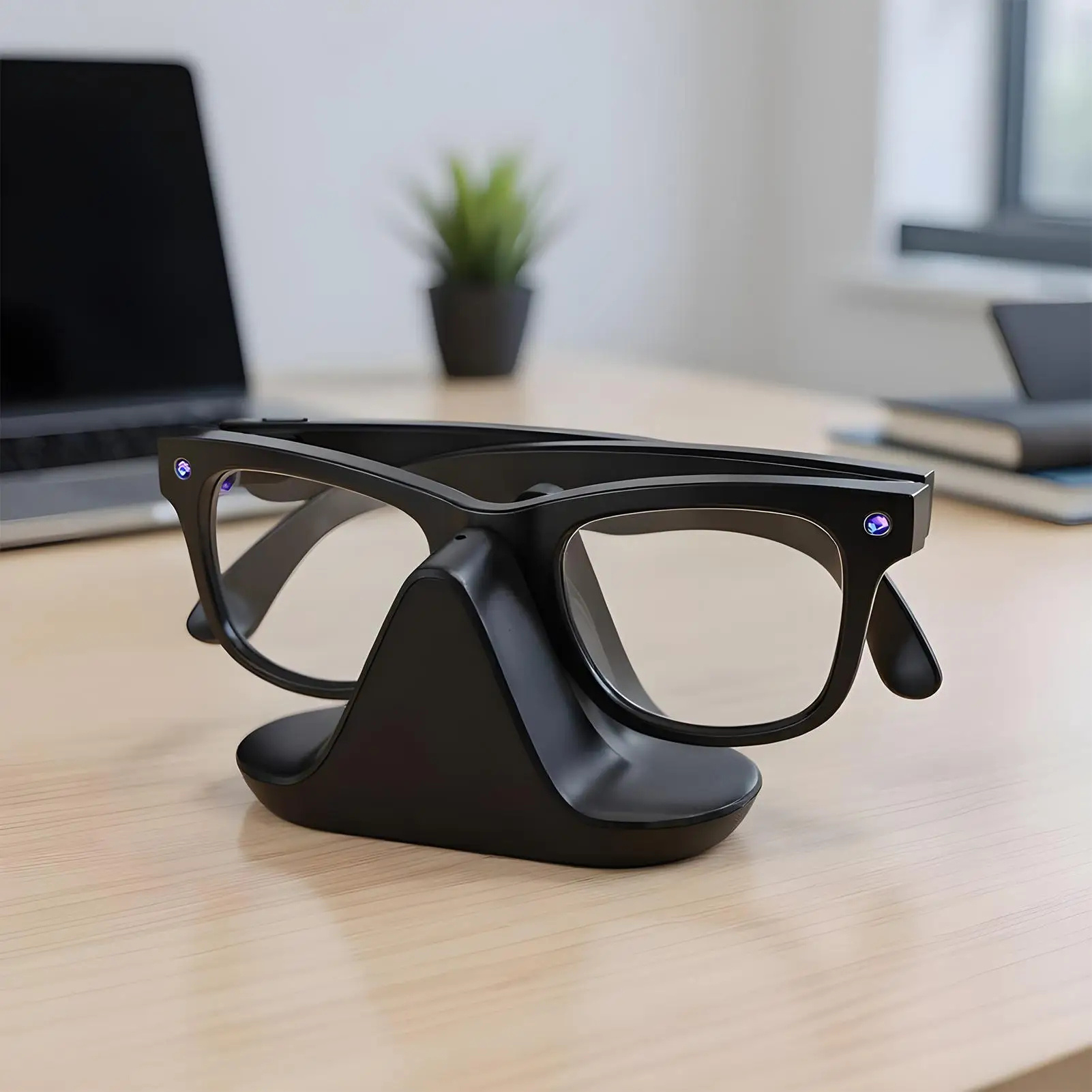 For META Ray-ban Glasses Charging Station Small Portable Glasses Charging Stand Compact Efficient Charger For Adults Business