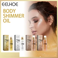 Get Your Beach Body Ready with Body Shimmer Oil: Sexy and Glowing, Long-lasting and Water-resistant Formula Natural Shine 1