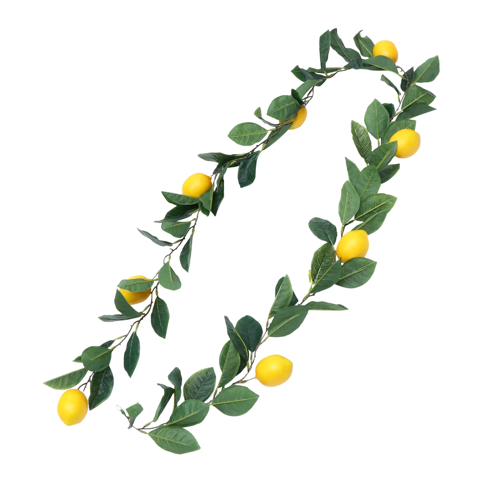 

Simulation Lemon Rattan Hanging Simulated Ornament Fruits Decor Prop Wall Summer Adornment Artificial