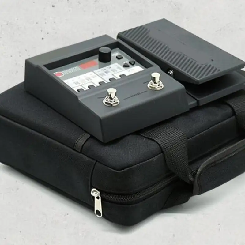 Compact Guitar Pedal Board Protective Case Waterproof Pedalboard Storage Bag for Effector and Accessories Organizers F3MD