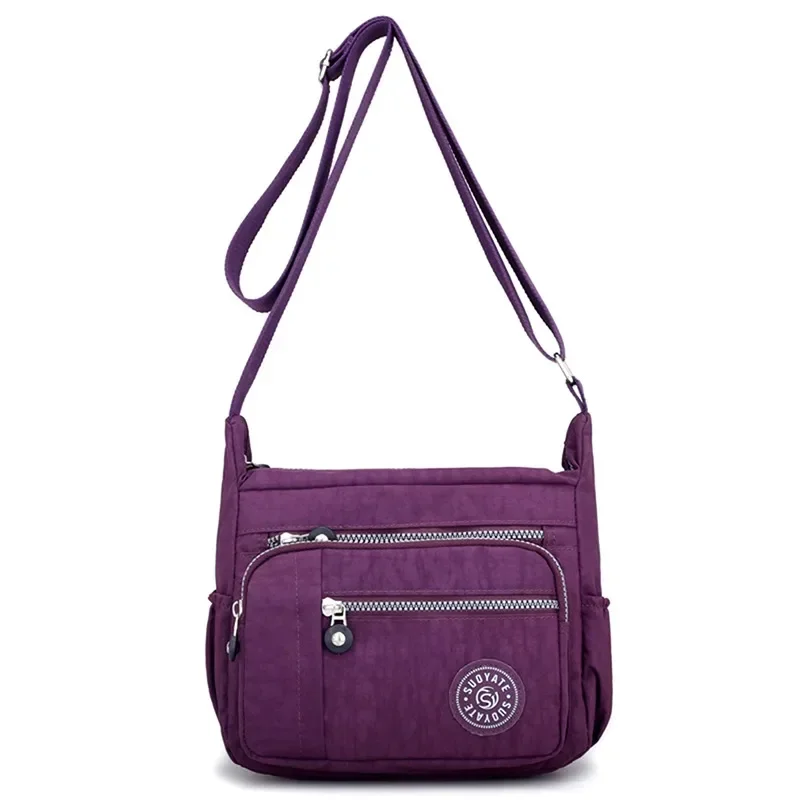 New Women Handbags Casual Crossbody Shoulder Bag Women's Nylon Waterproof Messenger Bags For Ladies Diagonal Bag Travel Purses 6