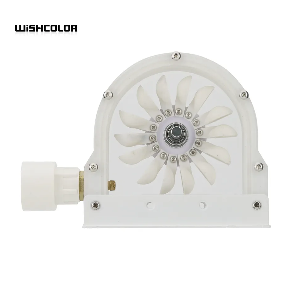 Générateur Hydroélectrique 500W – Turbine Pelton Inclinée 220V 60Hz – Roue à Eau
