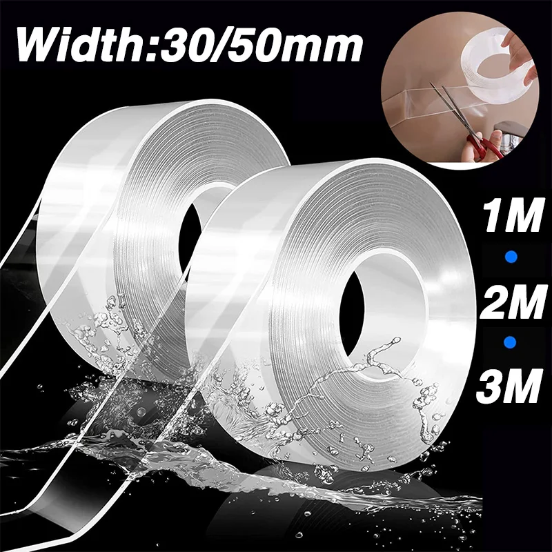 Ultra-Strength Waterproof Transparent Nano Tape