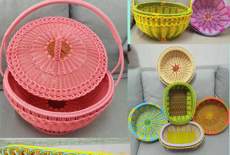 500G PE plastic round rattan environmental protection
