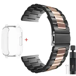 Luxury Metal Strap and TPU Soft Case for Redmi Watch 5 Lite (TrBRG)