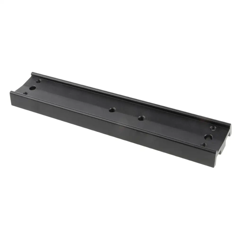 Telescope Dovetail Mounting Plate Metal 210mm Black For Equatorial Tripod