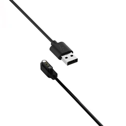 Magnetic Smart Watch Charger Cable Cord - Universal Accessory (Black)
