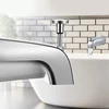 Bathroom Tub Spout,5 1/4 Inches Reach Wall Front Mount With Shower Diverter 1/2In IPS Inside Thread Bathtub Faucet Spout 5