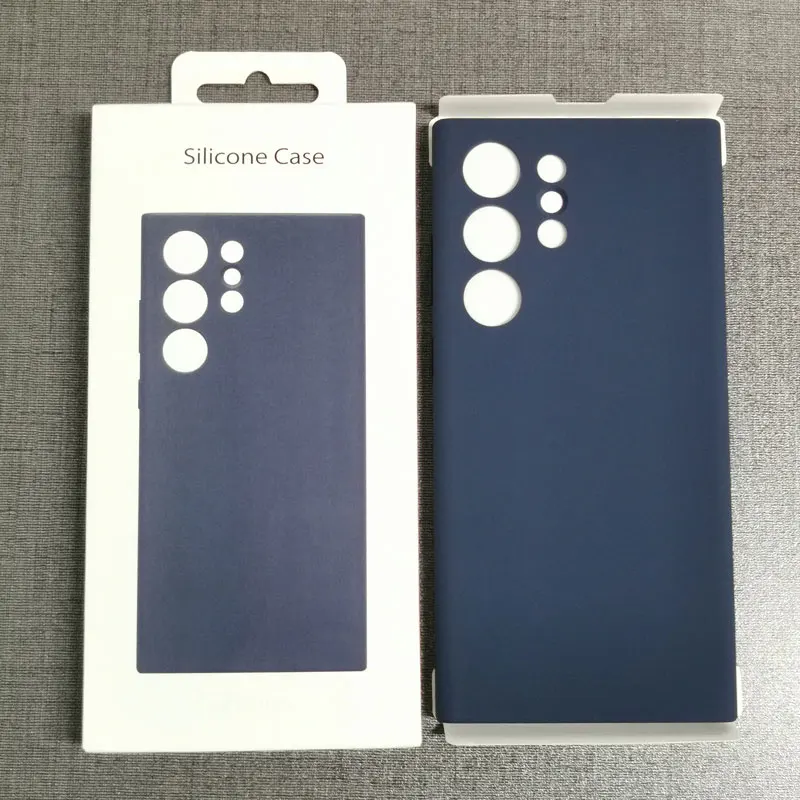 Case For Samsung Galaxy S23 Ultra Liquid Silicone Case Silky Soft-Touch Finish Back Protective Cover Galaxy S23Ultra Phone Case