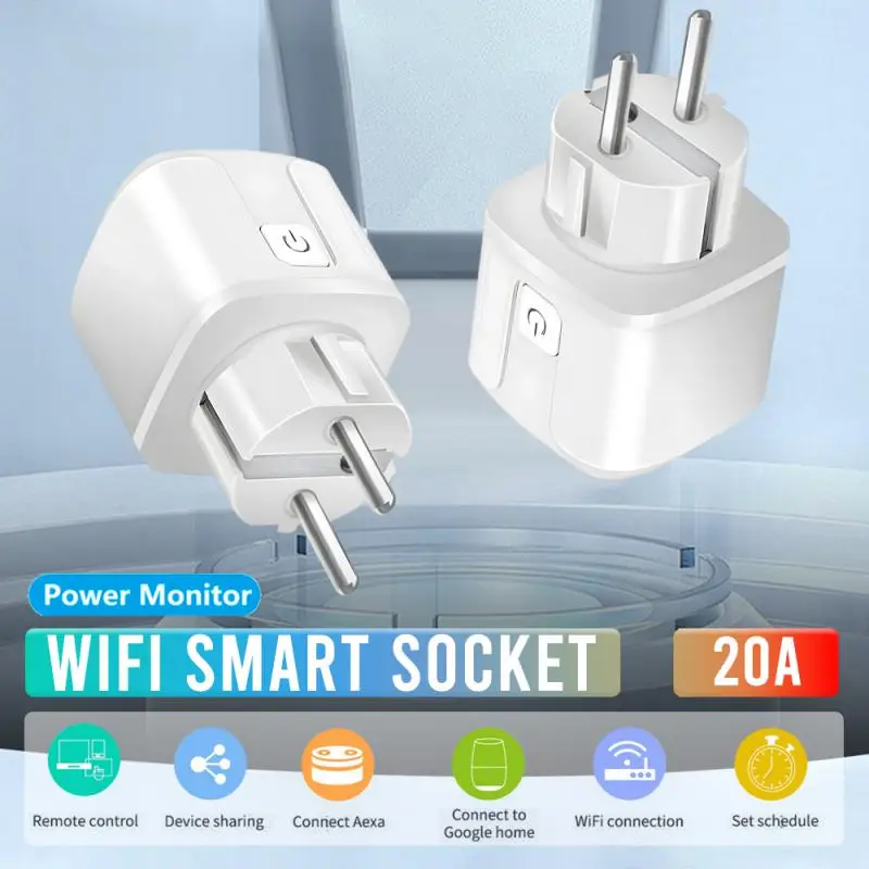

Умная розетка EWelink с поддержкой Wi-Fi, 20 А