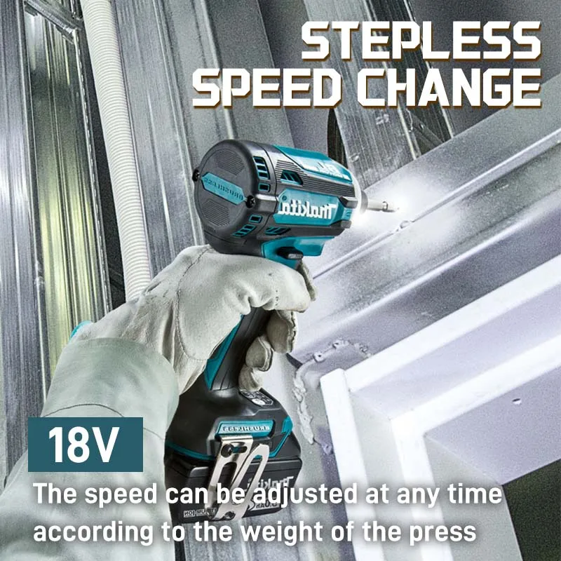 Makita DTD171 electric screwdriver rechargeable hand drill brushless high torque 18V lithium impact screwdriver 4