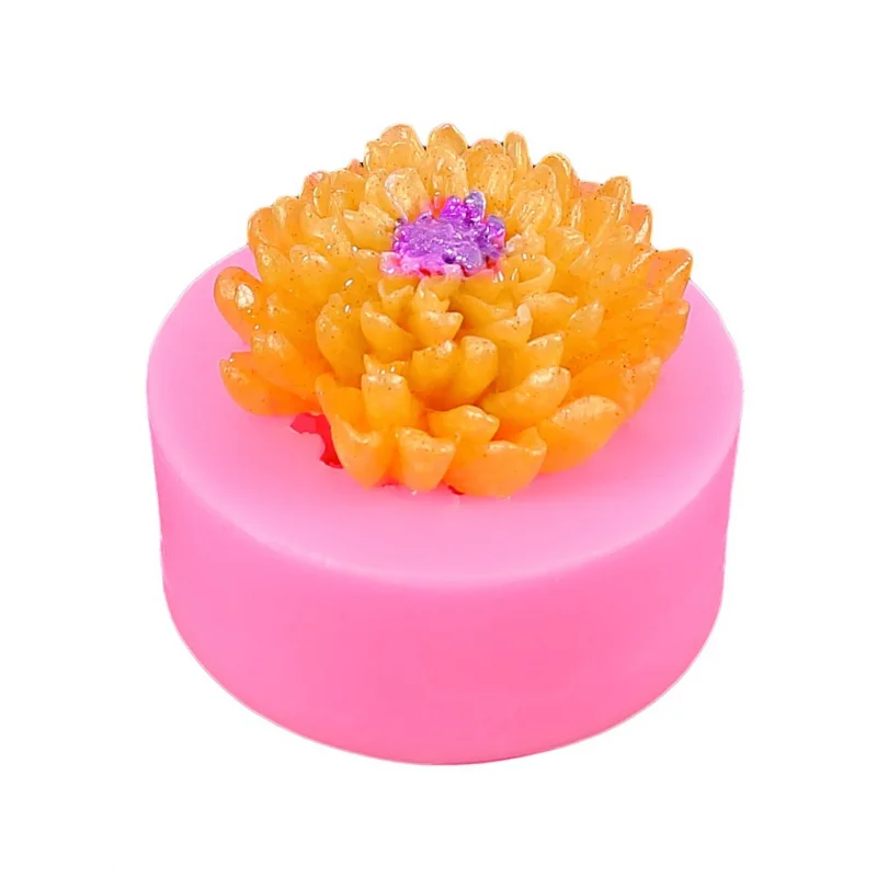 

Форма для шоколада, форма для мыла, свечи, в форме розы, цветов, украшение для торта, форма для ароматизированных свечей, инструменты для выпечки шоколадных конфет