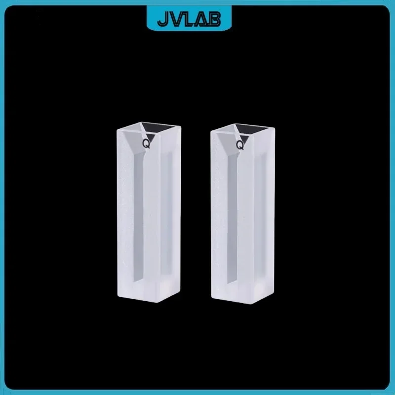 Micro Quartz Cuvette Slit 3mm (Liquid Sample Cell ) 1050 ul Quartz Absorption Cells 1.05 ml Made by Sintering Process 2