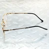 Gold Nickel-Copper Alloy Frame Reading Glasses Ultra-Light Portable Fold Full-Rim Spectacles +0.5 +0.75 +1 TO +6 6