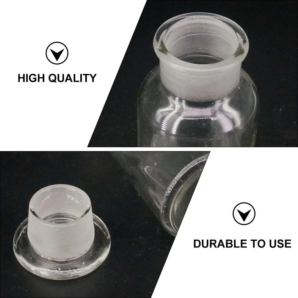 

Стеклянная бутылка-реагент со шкалой, бутылка-реагент с маленьким горлышком для лабораторий