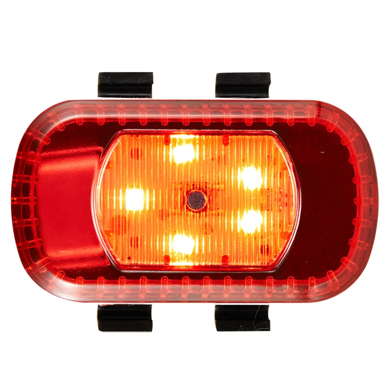 

Bike 5LED Taillights Ride Taillights USB Charging Ride Lights Ride With Safety Warning Taillights