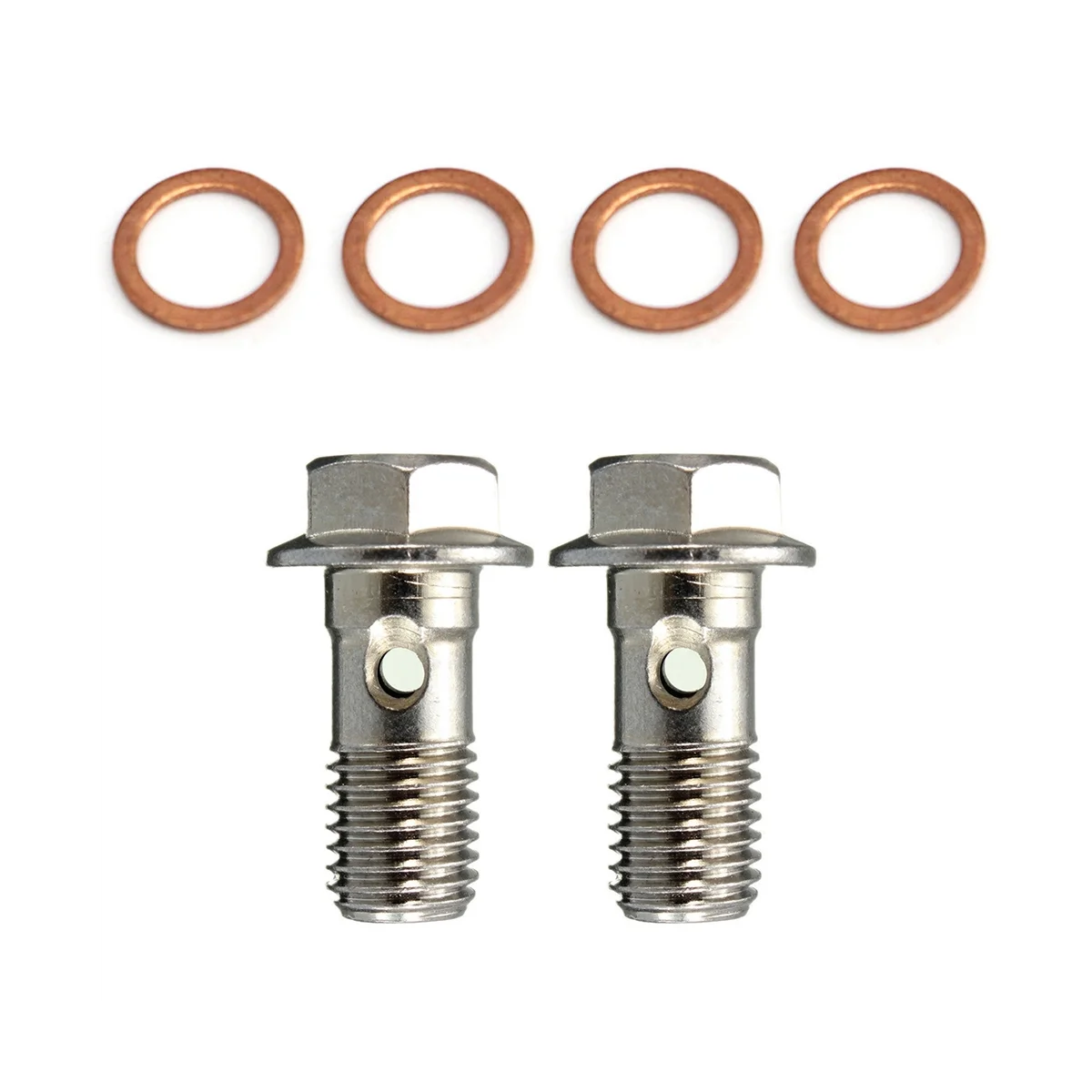 Motorcycle Stainless M10 x 1.25 Banjo Bolts Brake Master Cylinder Screw Brake Hose Caliper Bolt Hydraulic Clutch Screw auto fasteners auto accessories