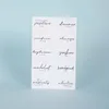Simple Poem Waterproof Temporary Tattoo for Arm and Wrist, Long-Lasting, Realistic Fake Tattoo for Men and Women 5