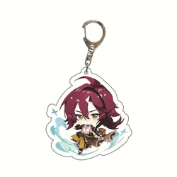 Anime Cartoon Figure Keychain Pendant - Game Impact Character Collection Badge (2)