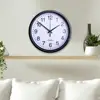 Durable Wall Clock Quartz Sweep Movement Wall Clock Number Round Wall Clock for Home Office Decoration Silent Non-ticking 8 Inch 2