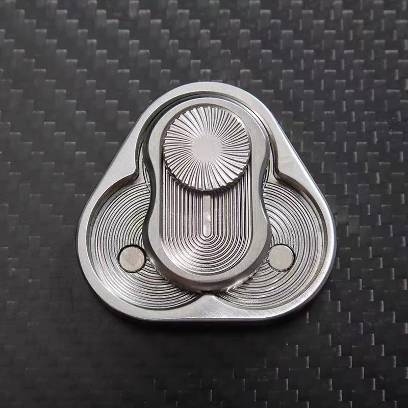 Rotary Fidget Slider Adult Edc Metal Fidget Toy Adhd Hand