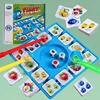 Fruit Suction Board Game for Kids Interactive Parent-Child Party Game Educational Puzzle Toy Reaction Training Mixed Color Gift 1