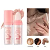 Body Glitter Highlighter Pigment Makeup 3 color High Gloss Sparkle Loose Powder Sparkle Patting Powder for Hair Face Eyes Lip 1