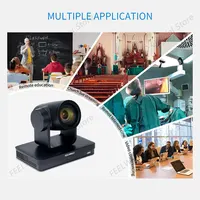 FEELWORLD UHD4K12X 4K PTZ Camera USB POE 12X Optical Zoom AI Auto Tracking Multiple Video Outputs Up to 255 Preset Positions 2