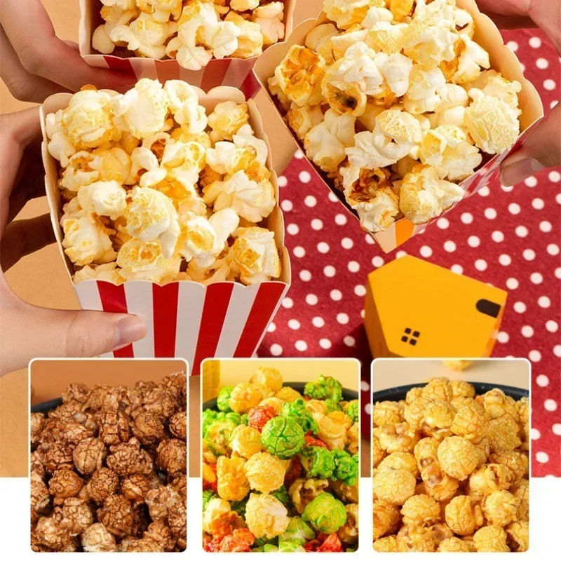 Popcorn Machine Stall Automatic Electric Heating Spherical Popcorn Machine  Household Popcorn Machine Pop Corn - AliExpress