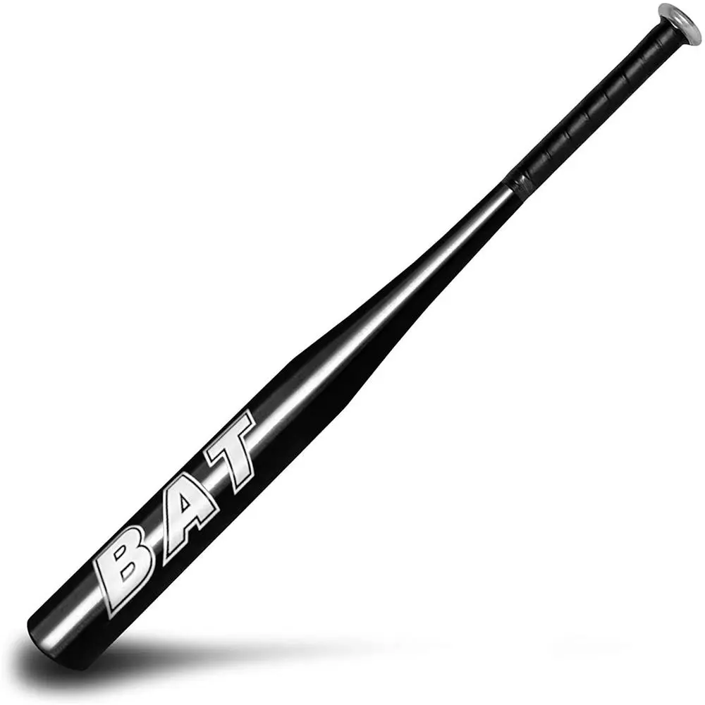 ND Black Solid Wood Wooden Baseball Bat 30 32 34 36 Inch Rounders Softball Bat 