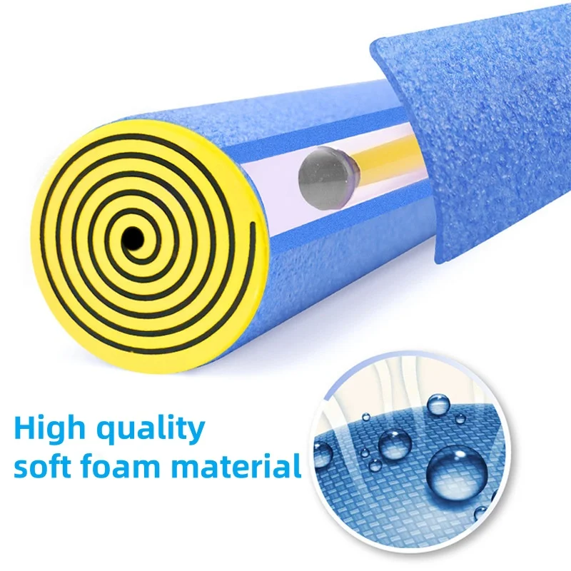 Foam water gun in summer Pull type foam water gun toys Beach swimming pool bathroom parent-child interactio