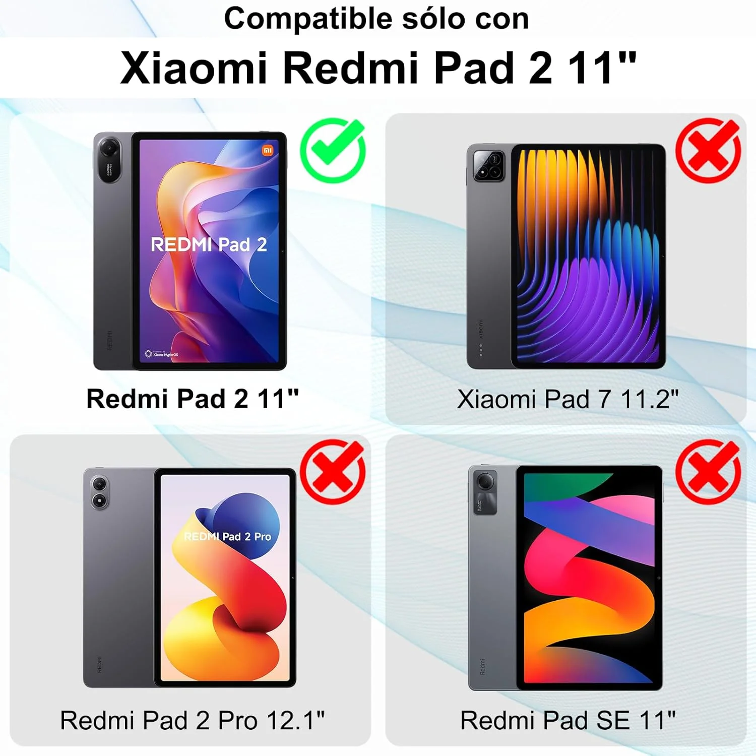 Lightweight Foldable Tablet Case with Auto Sleep/Wake and Anti-Drop Protection