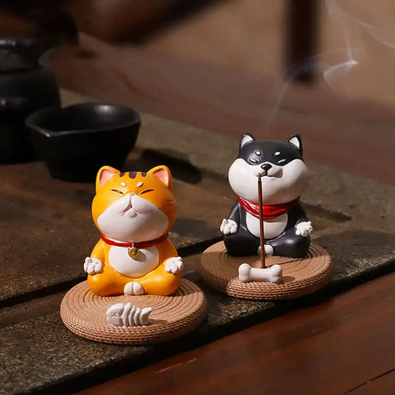 Desktop Mobile Phone Stand Decoration Non-Slip Waterproof Cute Animal Decorations Home Office Desktop Cartoon Decorations 1pcs
