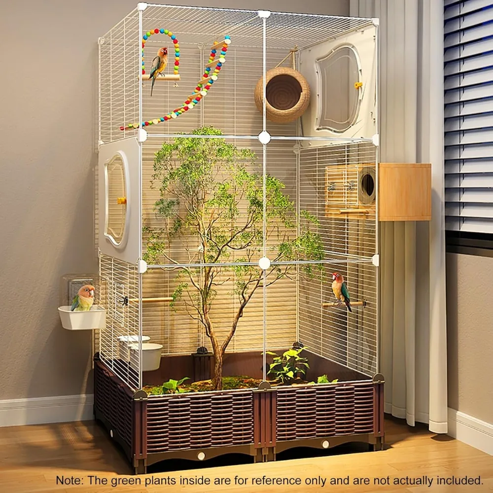 Wire Bird Cage with Tray 3