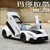 1:32 Maserati MC20 Sports Car Model Alloy Diecasts Metal Toy Vehicles Car Model Sound and Light Simulation Kids Toys Gift A403 4