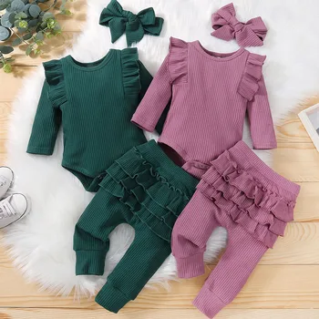 Baby Girl Ruffle Outfit Set 1