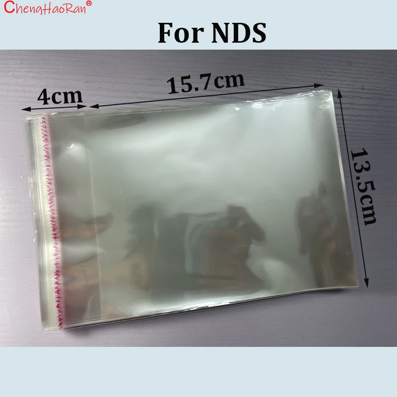 100PCS Self-Adhesive Protective Game Box Dust and Moisture-Proof Bags