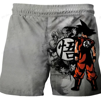 소년용 드래곤 볼 반바지, 만화 7, 슈퍼 마리오, 어린이 여름 반바지, 빠른 건조, 신제품