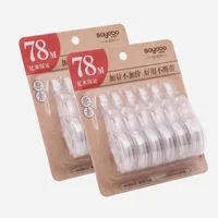 Correction tape Large capacity affordable 6 packs Student office stationery Transparent correction tape 2