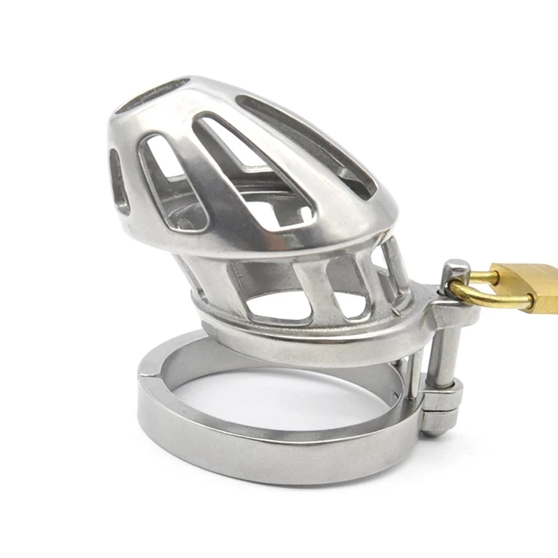 Steel Cock Cages Penis Ring Chastity cages,Chastity Belt,,Penis Rings,Men's Virginity Lock,Cock Ring,BDSM Adult Sex Toys For Men
