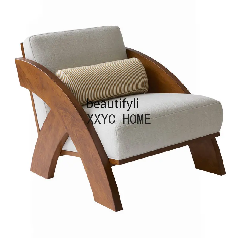 

Балкон японский отдых одноместный диван «гусиная лапка» Гостиница гостиная кафе Ресепшн