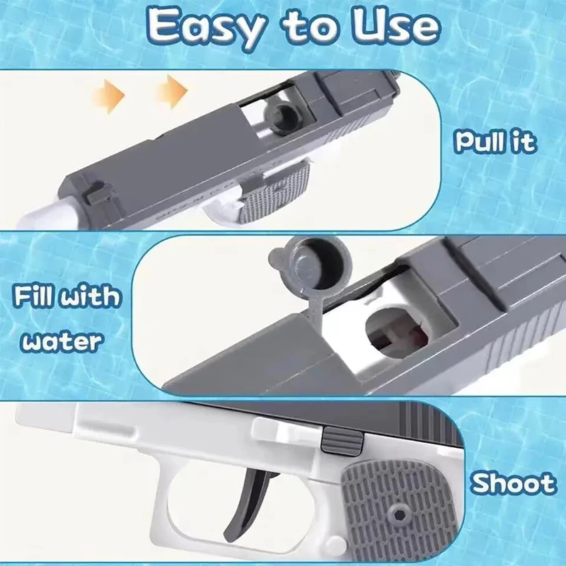 Summer Water Guns for Kid Children Boys Girls Adult Pool Party Favors Outdoor Game Child Water Gun Hawaii Beach Toys Gun Gift 5