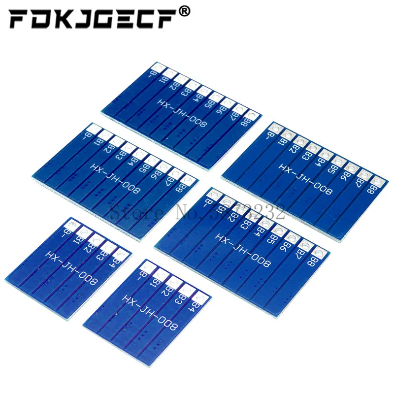 Battery Equalizer Balancer Lithium Battery Board Battery Protection Board Battery Protection Module 3S 4S 5S 6S 7S 8S 21V 4.2v li-ion Balancer Board 18650