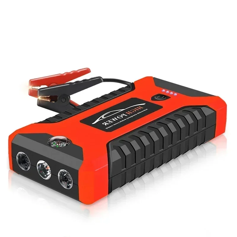 12000mAh Car Jump Starter 600A Portable Car Charger Booster Charger Booster Power Bank Starting Device Starter