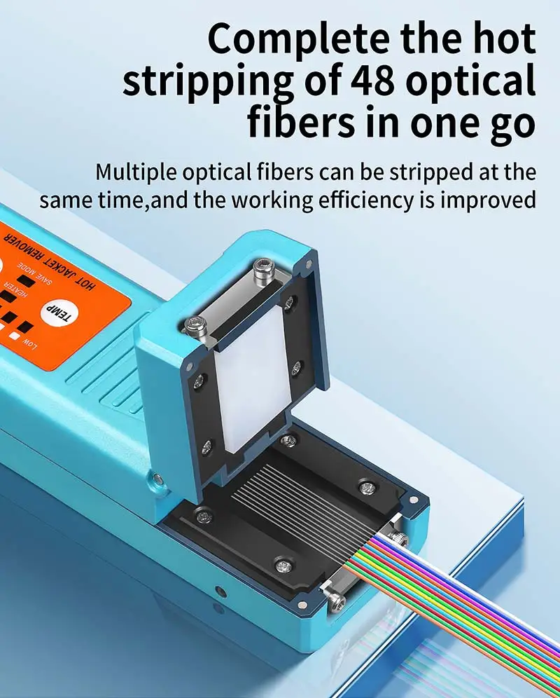 AUA-M9 Optical Fiber Thermal Stripper Pliers Heated Fiber Optic Wire Stripping T