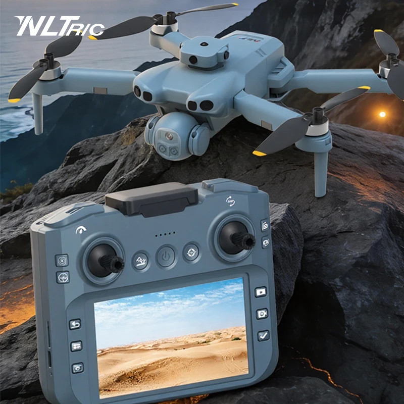 Drone 4K HD WiFi avec Maintien d'Altitude et Batterie 2500mAh