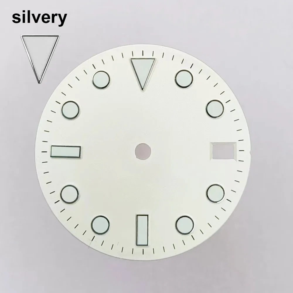 Luminous 28.5mm GMT Watch Dial with Hands